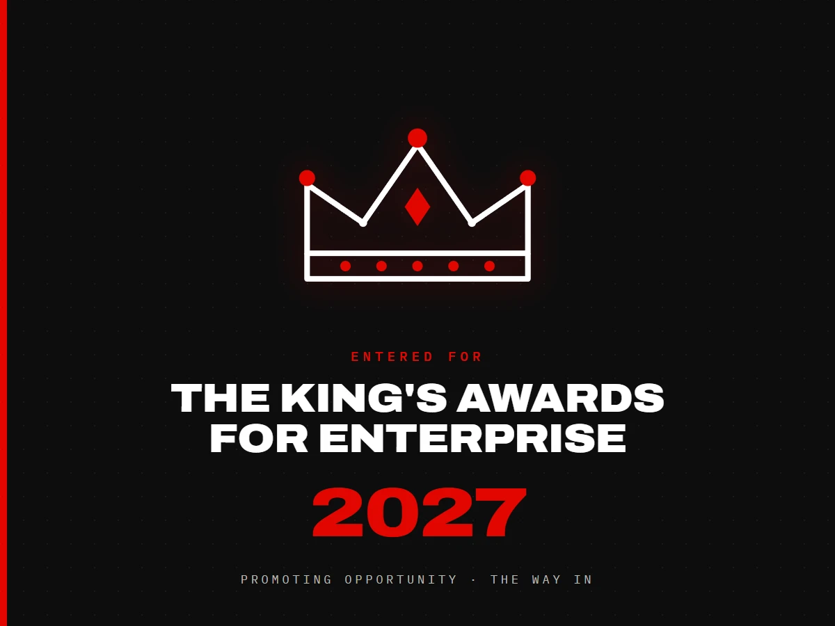 Entered for The King's Awards for Enterprise 2027, Promoting Opportunity, with The Way In as the company's initiative